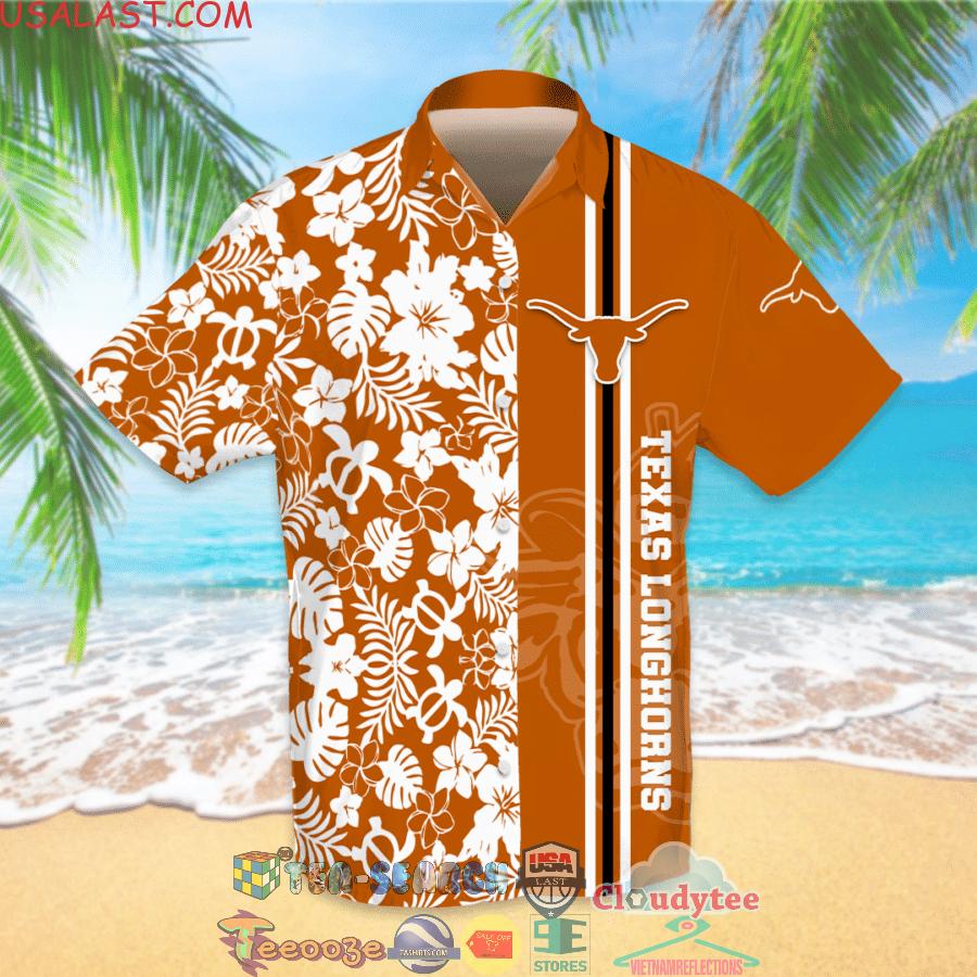 Texas Longhorns NCAA Team Tropical All Over Print Hawaiian Shirt