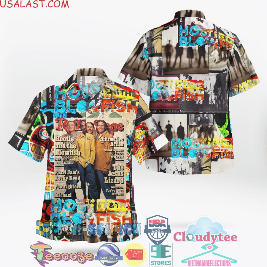 Hootie And The Blowfish Rock Band Aloha Summer Beach Hawaiian Shirt