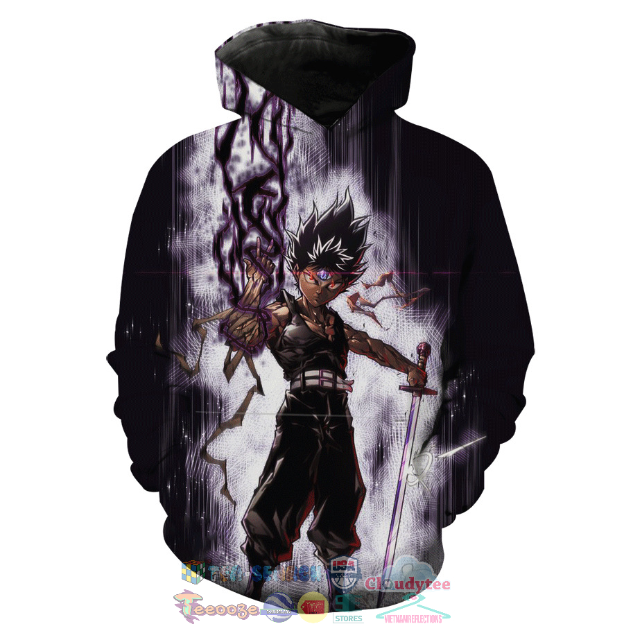 Hiei Yu Yu Hakusho Hoodie 3d