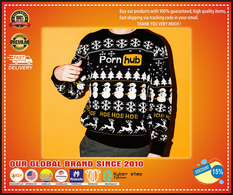 Pornhub full printing ugly christmas sweater – LIMITED EDITION