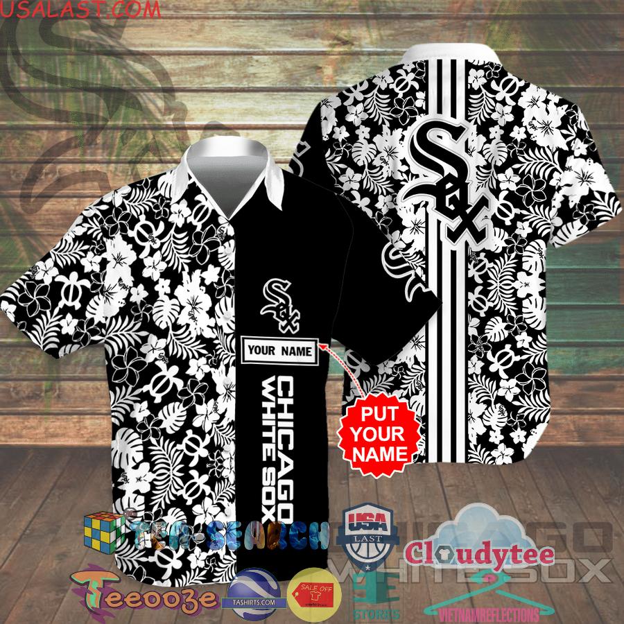 Personalized Chicago White Sox MLB Tropical Aloha Summer Beach Hawaiian Shirt
