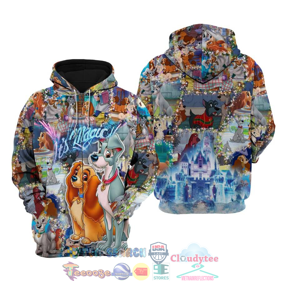 Lady And The Tramp Disney It’s Magic Hoodie 3d