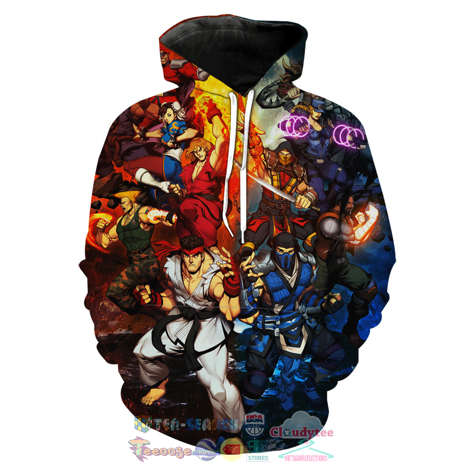 Street Fighter Characters Hoodie 3d