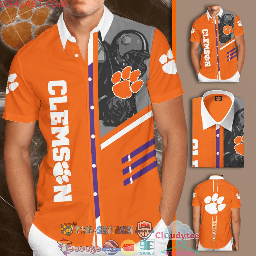 Clemson Tigers NCAA Team Go Tigers All Over Print Hawaiian Shirt