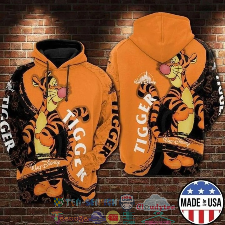 Tigger Winnie The Pooh 3D Hoodie