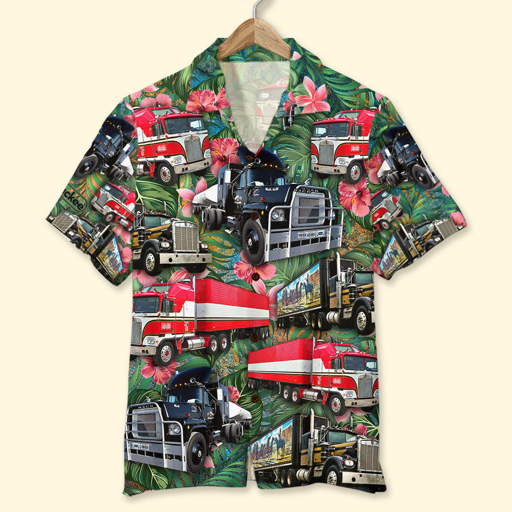 HOT Trucker Tropical Pattern Hawaii Shirt