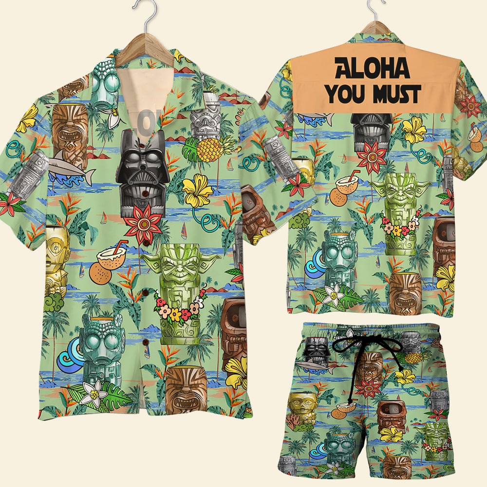 HOT Star Wars Aloha You Must Hawaii Shirt, shorts