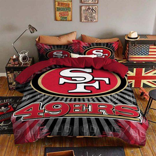 BEST San Francisco 49ers NFL Duvet Cover Bedding Set