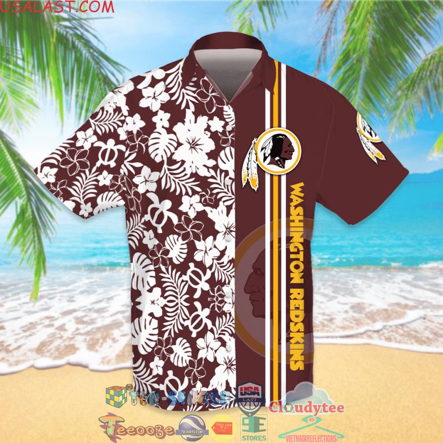 Washington Redskins NFL Team Tropical All Over Print Hawaiian Shirt