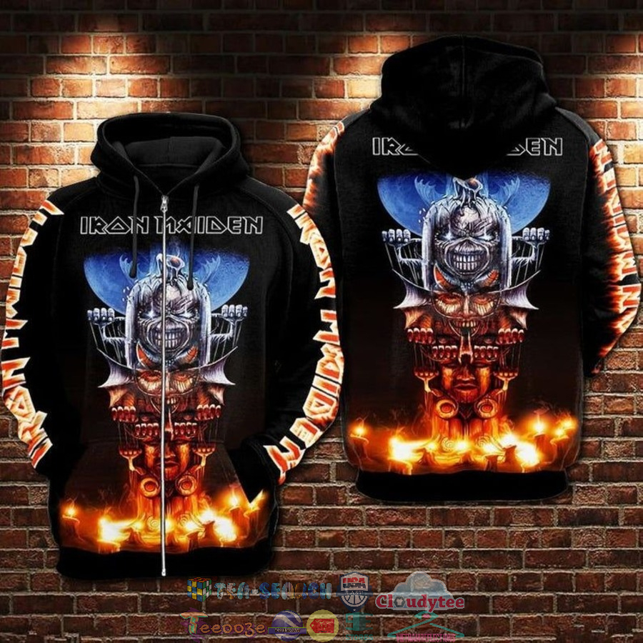 Iron Maiden Band 3D Hoodie