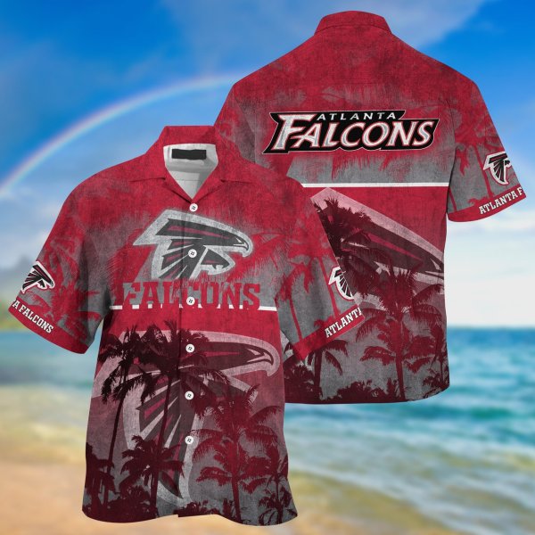 NEW Atlanta Falcons palm tree Hawaii Shirt