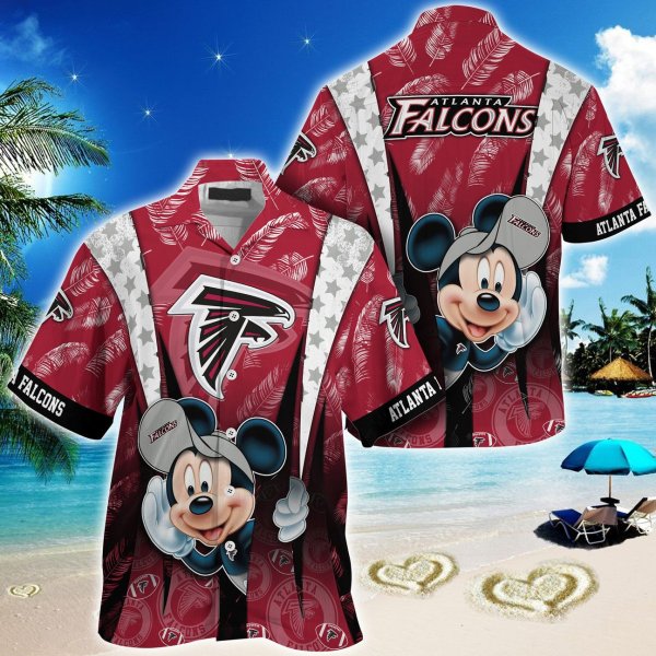 NEW Mickey Mouse Atlanta Falcons Hawaii Shirt
