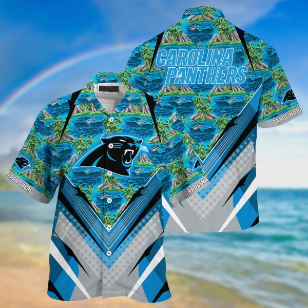 NEW Carolina Panthers Island Hawaii Shirt