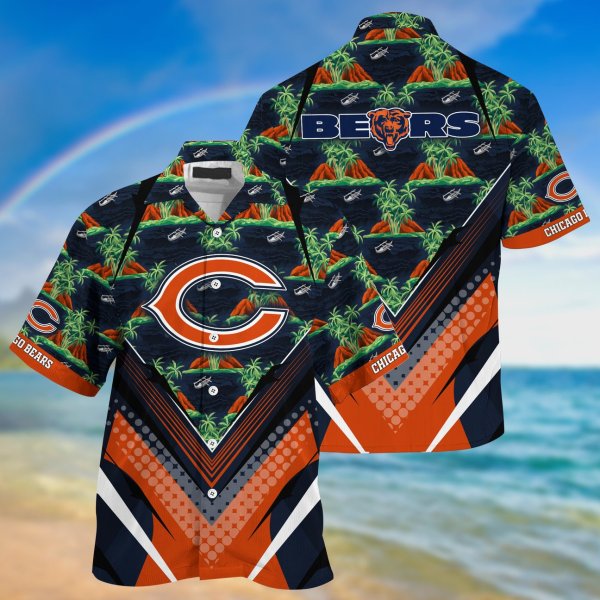 NEW Chicago Bears Island Hawaii Shirt