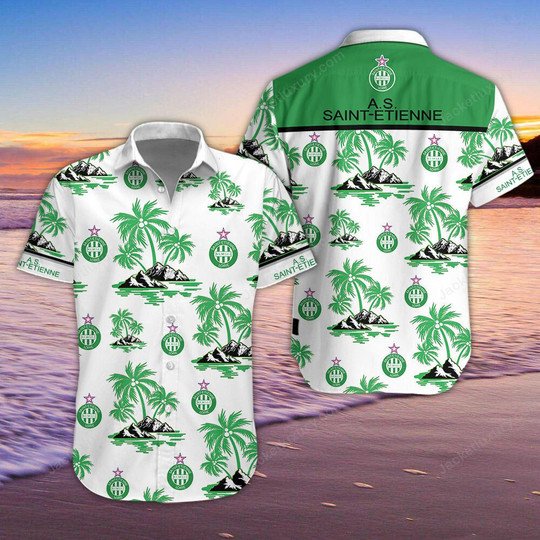 HOT AS Saint-Etienne Hawaiian Shirt, Shorts