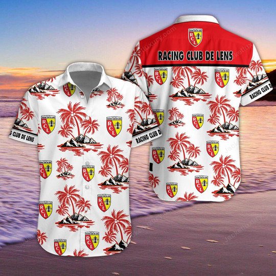 HOT Racing Club de Lens Hawaiian Shirt, Shorts