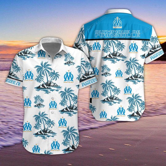 HOT Olympique de Marseille Hawaiian Shirt, Shorts