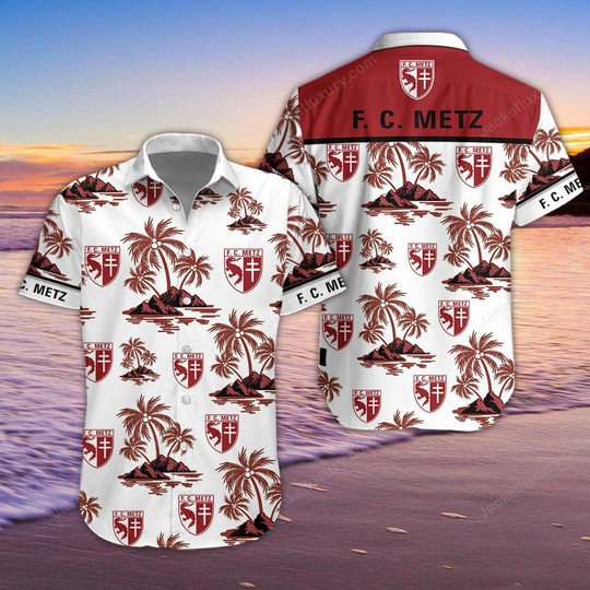 HOT FC Metz Hawaiian Shirt, Shorts