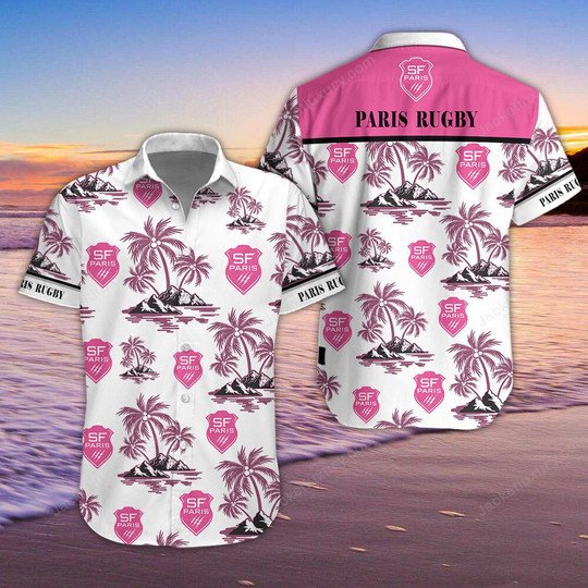 HOT Stade Francais Hawaiian Shirt, Shorts