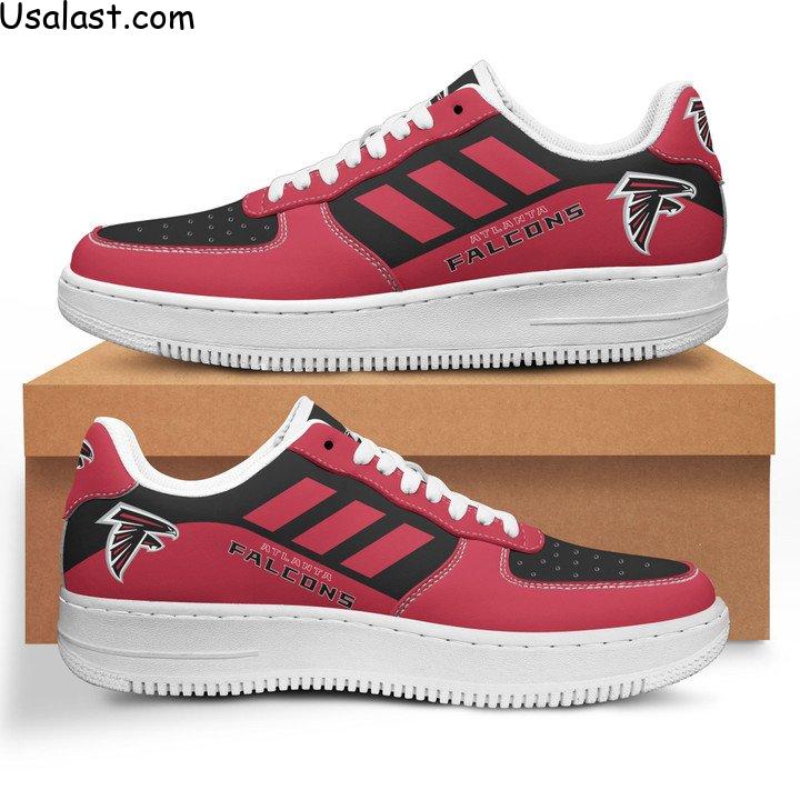 Discount Atlanta Falcons Air Force 1 AF1 Sneaker Shoes