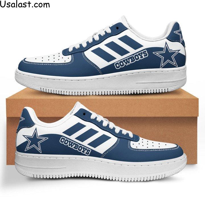 Best Sale Dallas Cowboys Air Force 1 AF1 Sneaker Shoes