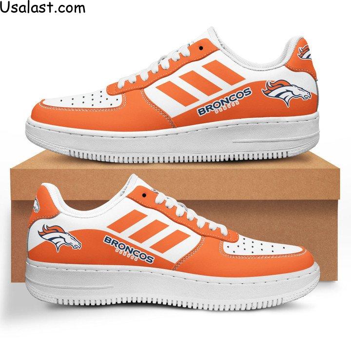 Best Sale Denver Broncos Air Force 1 AF1 Sneaker Shoes