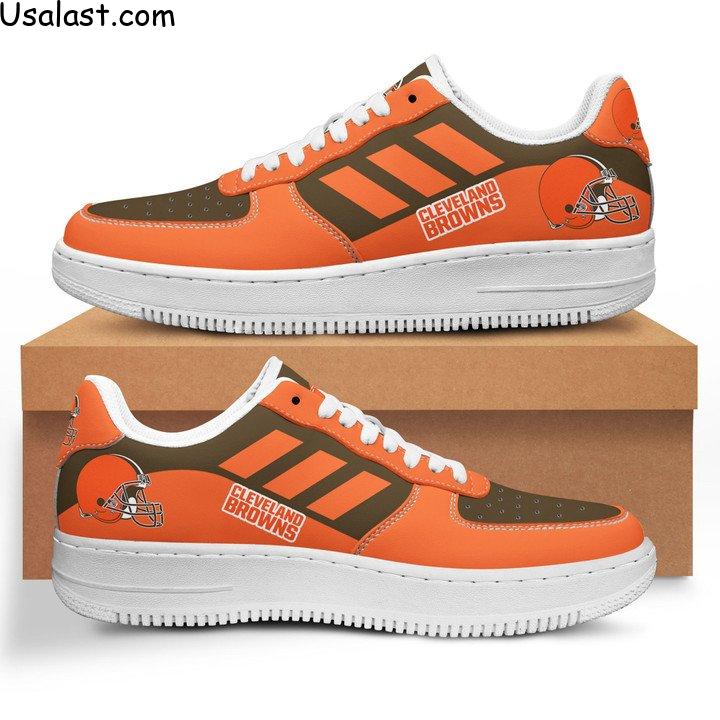 Best Selling Cleveland Browns Air Force 1 AF1 Sneaker Shoes