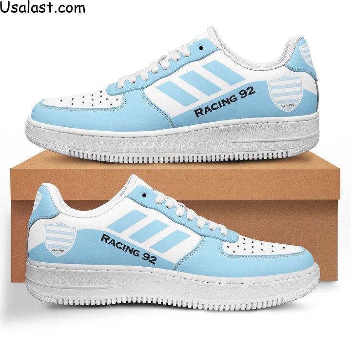 For Fans Racing 92 Air Force 1 AF1 Sneaker Shoes