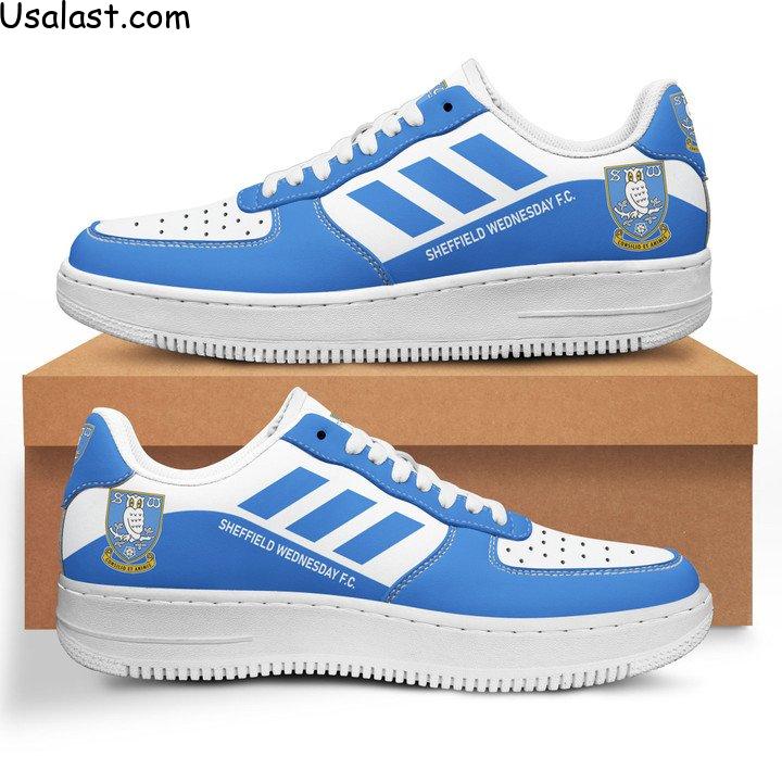 Limited Edition Sheffield Wednesday F.C Air Force 1 AF1 Sneaker Shoes