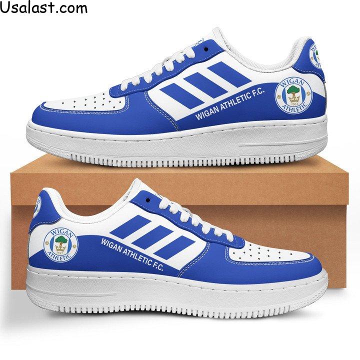 Hot Wigan Athletic F.C Air Force 1 AF1 Sneaker Shoes