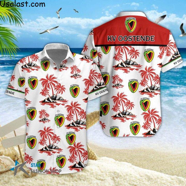Great KV Oostende Hawaiian Shirt Beach Short