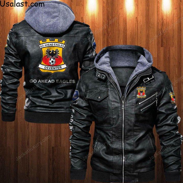 Go Ahead Eagles FC Leather Jacket