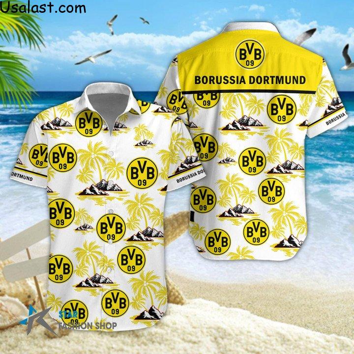Top Rate Borussia Dortmund II Hawaiian Shirt Beach Short