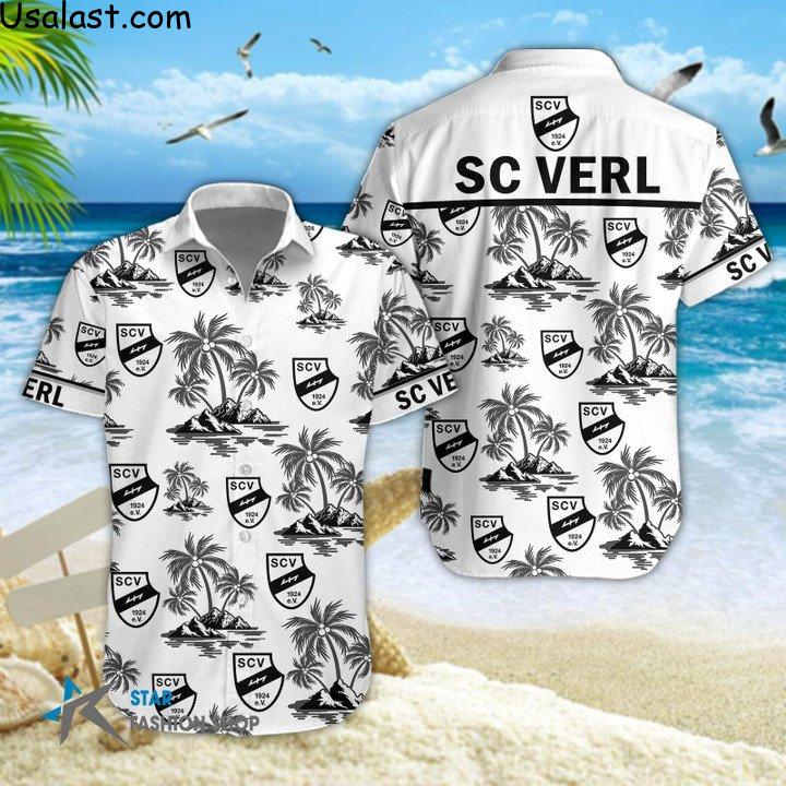 Unique SC Verl Hawaiian Shirt Beach Short