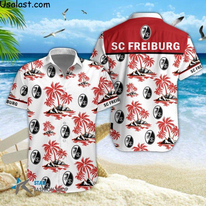 Unique SC Freiburg II Hawaiian Shirt Beach Short