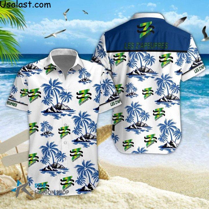 Best Gift Les Z’apeupres Hawaiian Shirt Beach Short Style 2
