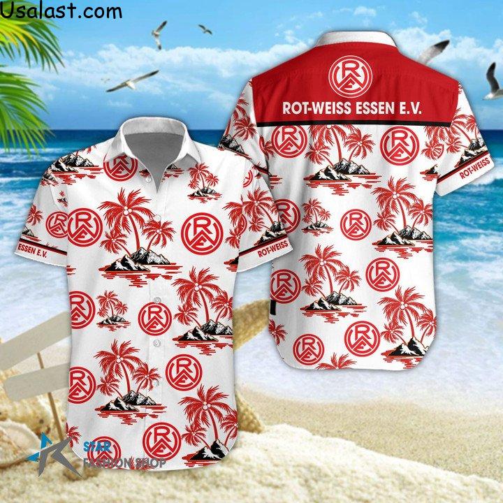 Best Rot-Weiss Essen e.V Hawaiian Shirt Beach Short