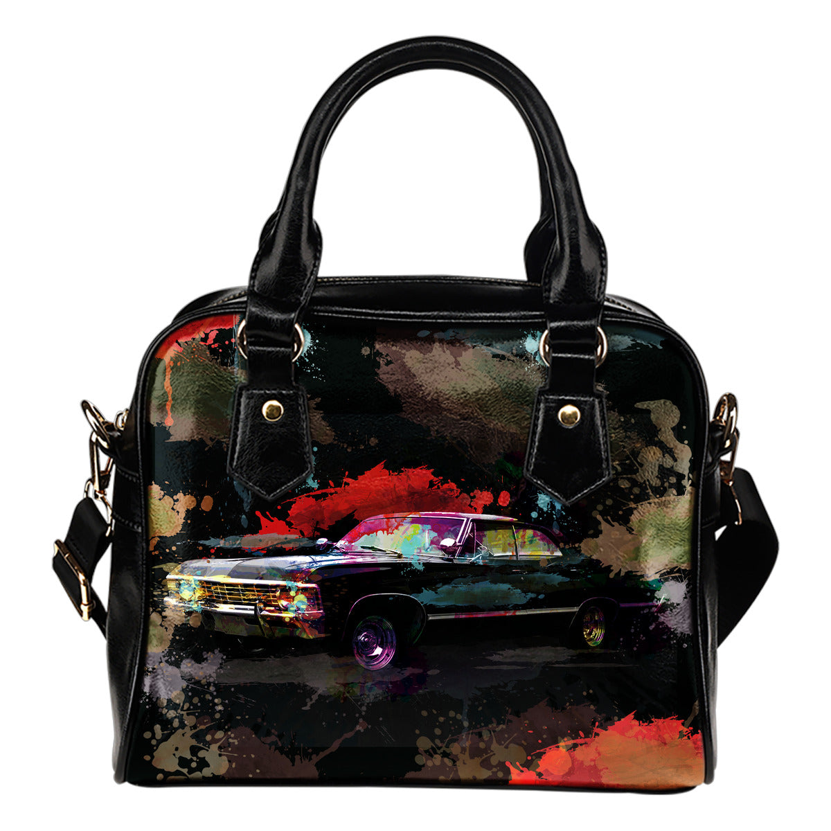 HOT Supernatural Baby Impala Art Leather Handbag