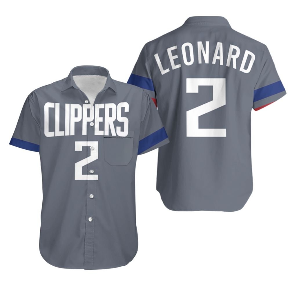 HOT Los Angeles Clippers Kawhi Leonard 2020-21 Hawaiian Shirt