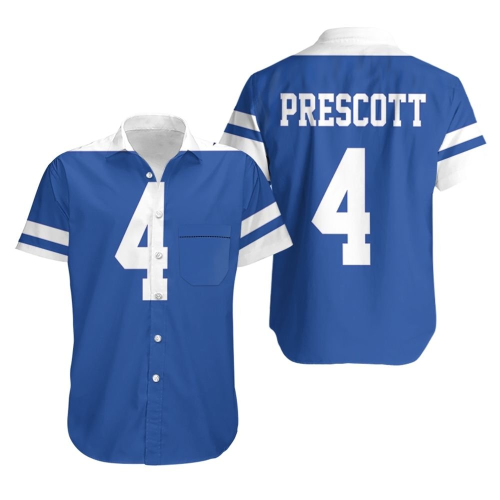 HOT Dallas Cowboys Dak Prescott Hawaiian Shirt