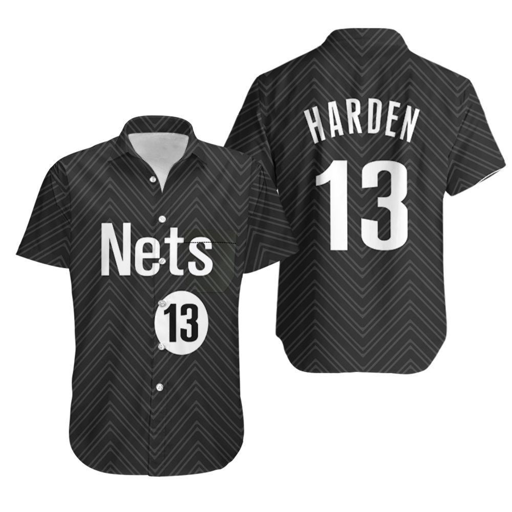 HOT James Harden Nets 2020- 21 Hawaiian Shirt