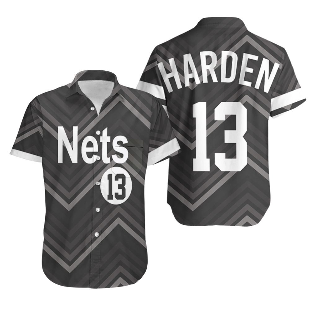 HOT James Harden 13 Nets 202021 Hawaiian Shirt