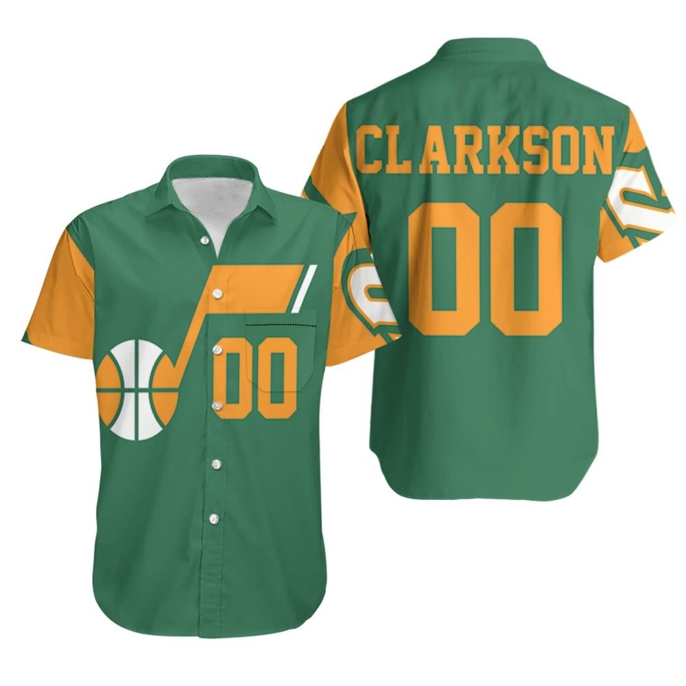 HOT Jazz Jordan Clarkson 2020-21 Hawaiian Shirt