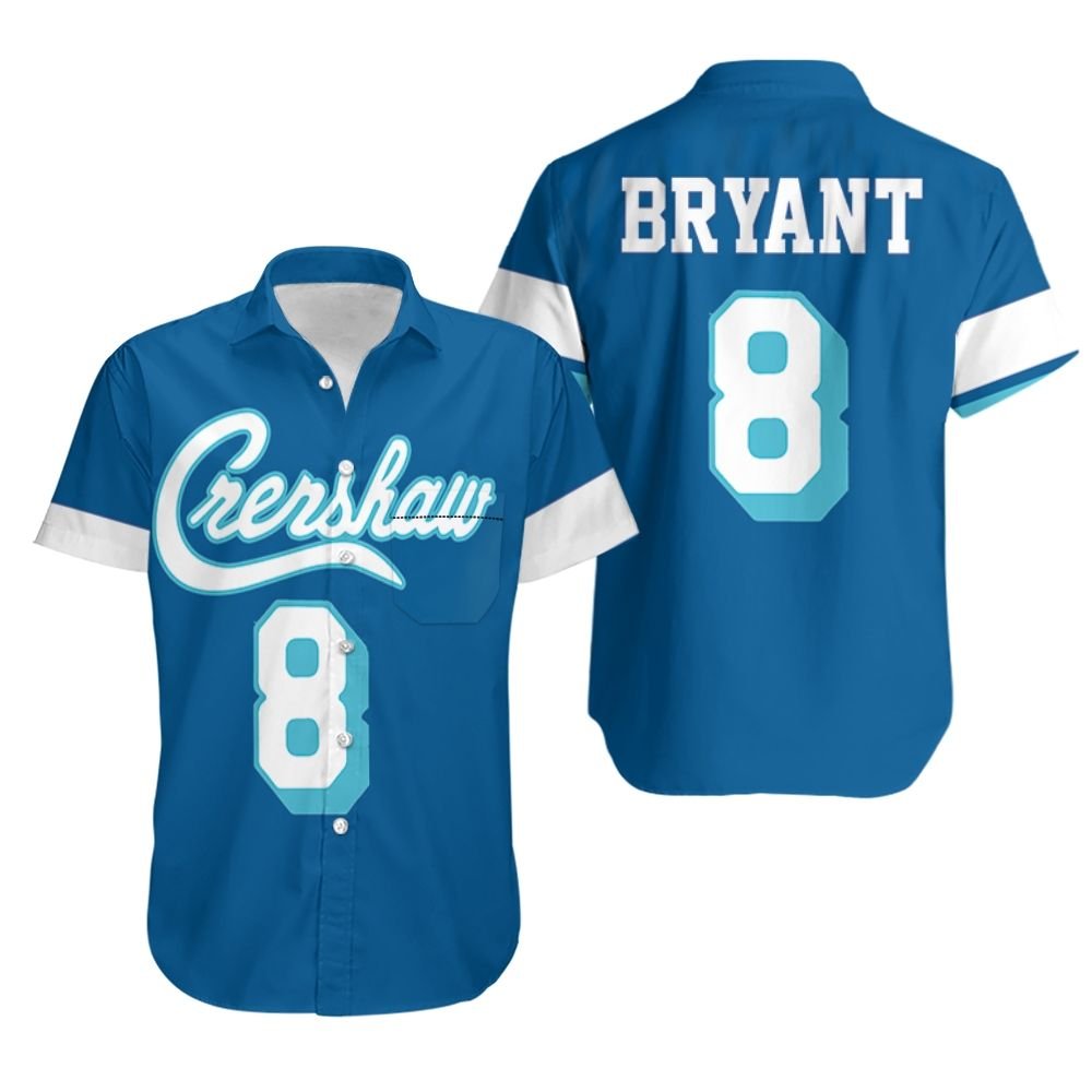 HOT Kobe Bryant 8 Crenshaw Hawaiian Shirt