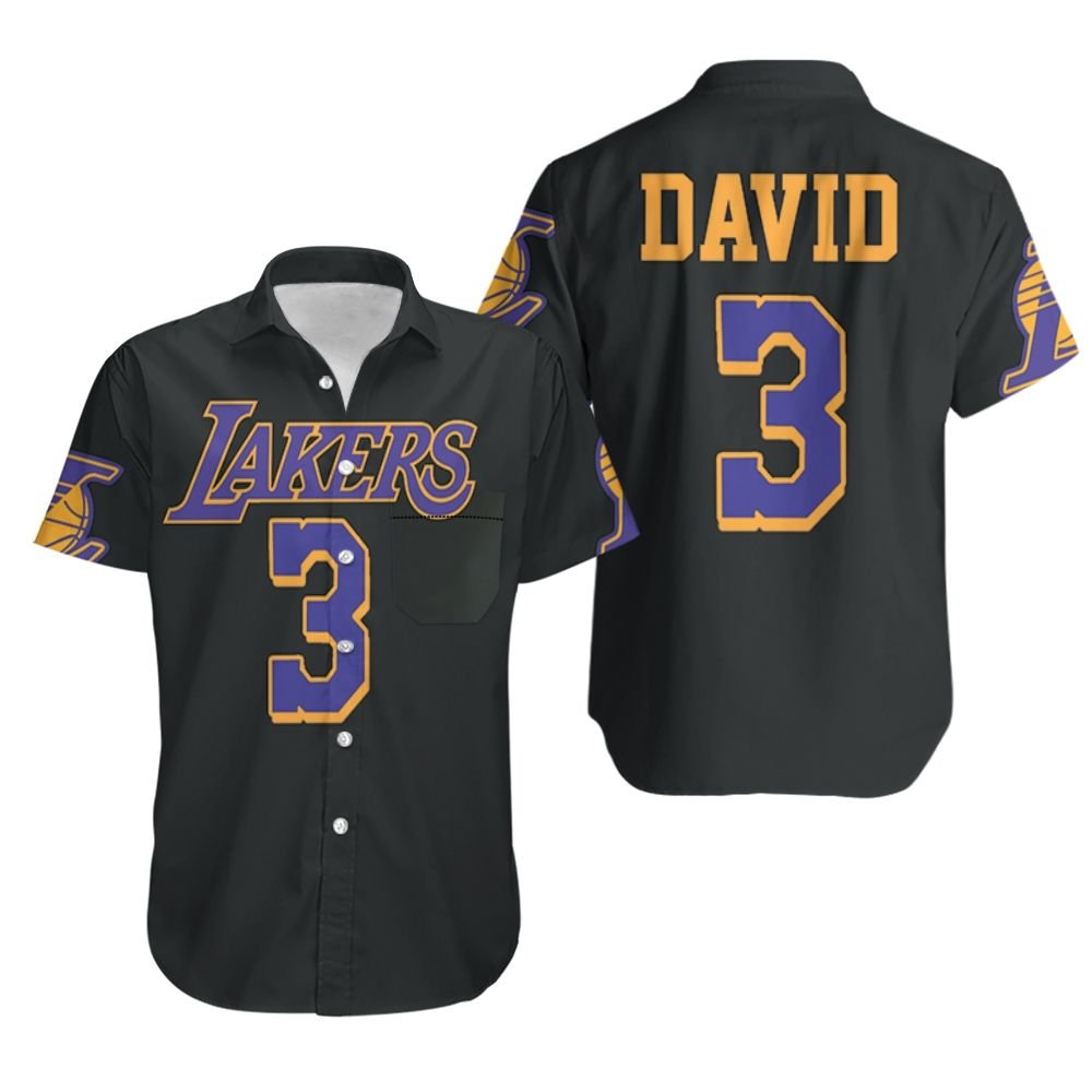 HOT Los Angeles Lakers Anthony Davis 2020-21 Hawaiian Shirt