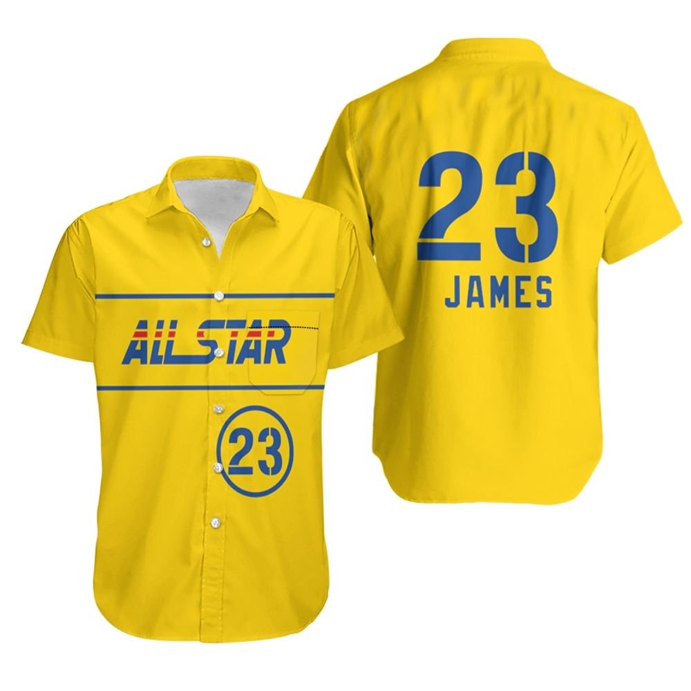 HOT Lebron James Lakers 2021 All-Star Western Conference Hawaiian Shirt