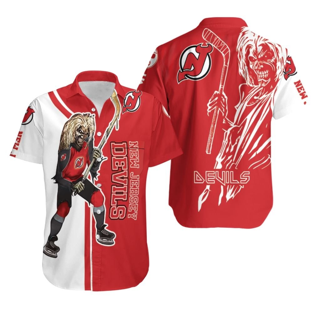 HOT New Jersey Devils And Zombie Hawaiian Shirt