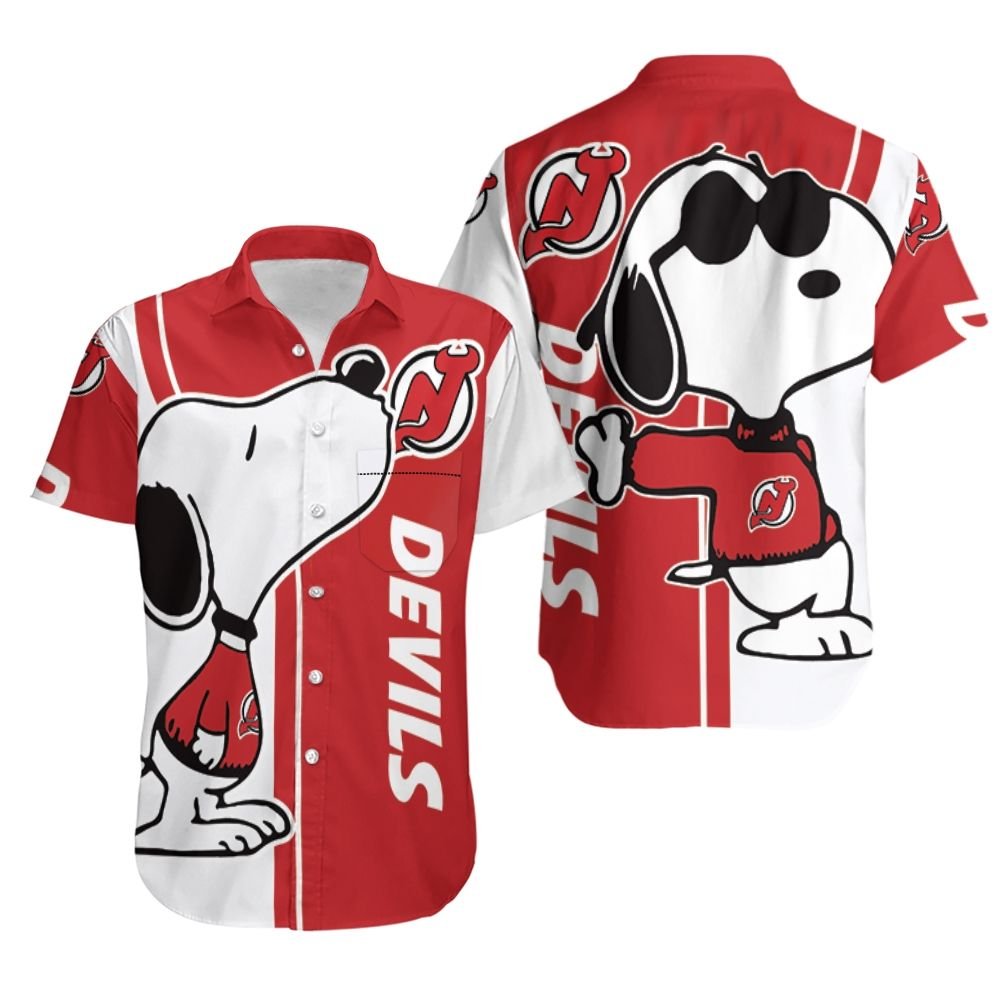 HOT New Jersey Devils NHL Snoopy Hawaiian Shirt