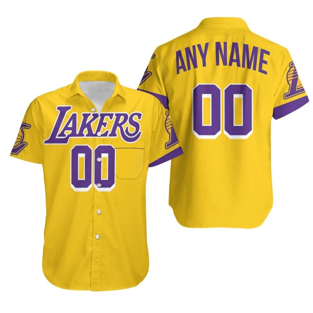 HOT Personalized Los Angeles Lakers 2019 Custom Hawaiian Shirt