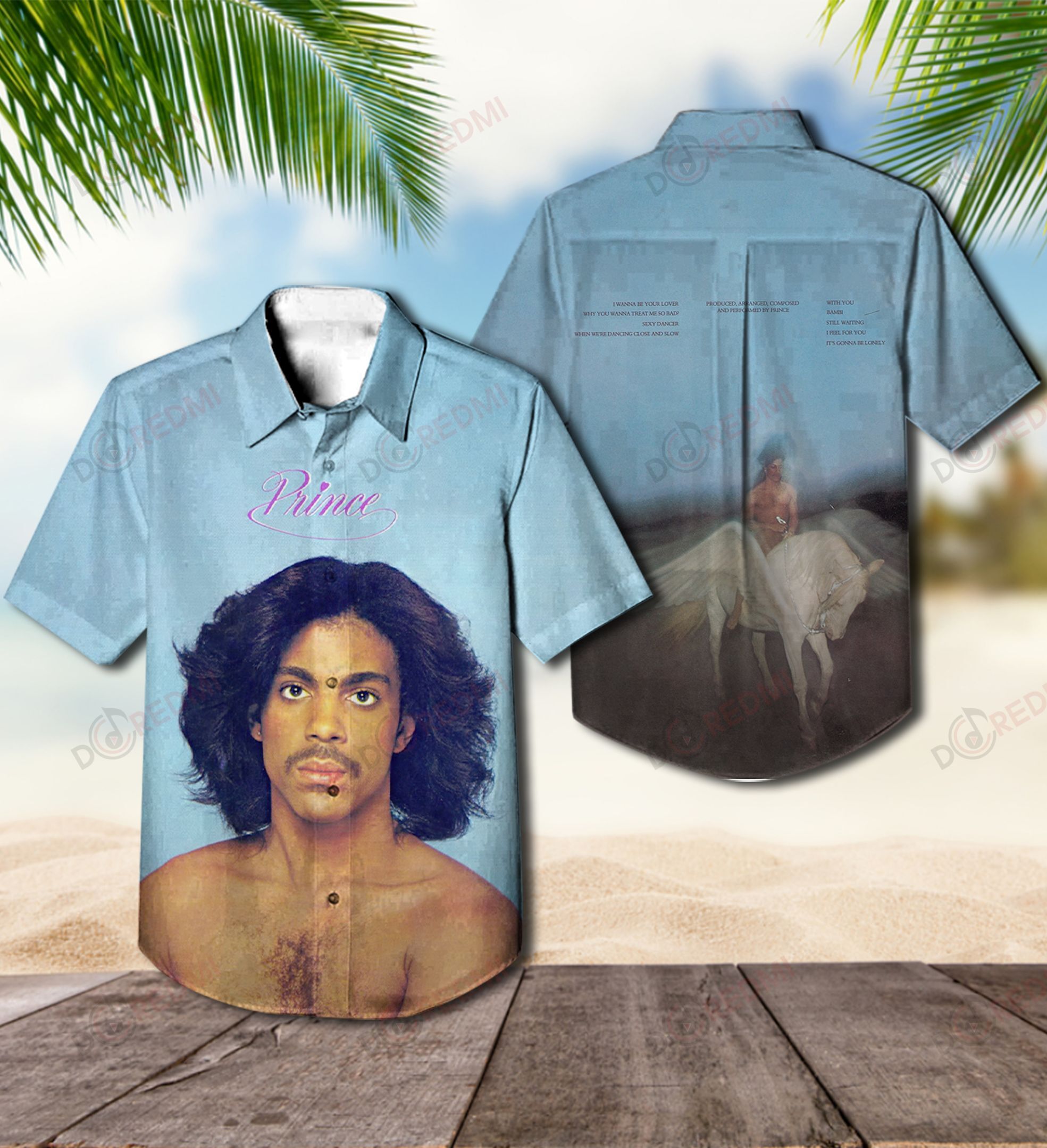 HOT Prince Album Hawaii Shirt